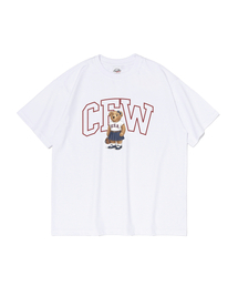 プレピベアグラフィック半袖Tシャツ(ホワイト)
