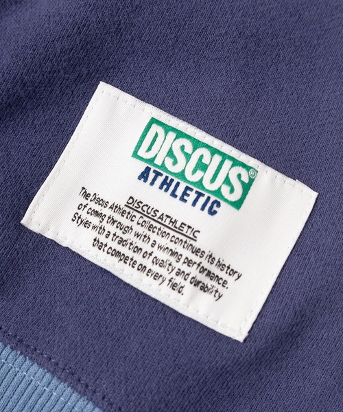 DISCUS(ディスカス)の「【71】【DISCUS/ディスカス】ピーチ起毛 ピュアコットン 配色リブ 裏毛 クルーネックスウェット/リンガー/オーバーサイズ/古着MIX/ユニセックス/レディース/メンズ(スウェット・レディース・オートミール/ブラック/グリーン/ネイビー・M/L)」の21枚目の写真