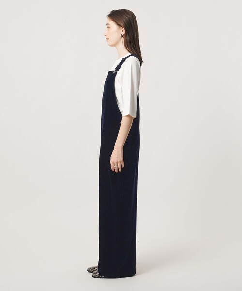 UNITED ARROWS(ユナイテッドアローズ)の「ベルベット サロペットパンツ(サロペット/オーバーオール・レディース・ネイビー/ブラック・38/36)」の14枚目の写真