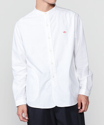 DANTON | オックスフォード バンドカラーシャツ SOLID MEN