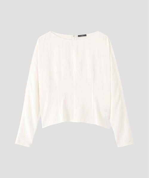 YLEVE(イレーヴ)の「YLEVE / RAYON-POLYESTER BROAD BLOUSE(シャツ/ブラウス・レディース・ブラウン/ブラック/ホワイト・1)」の14枚目の写真