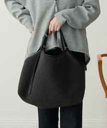 Aunely（オーネリー）の「【Aunely】気分で変えるボアリバーシブルバッグ<YOSOOIシリーズ>（トートバッグ）」