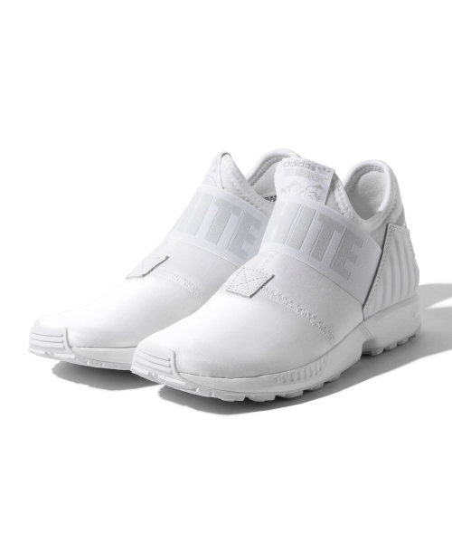 Ray BEAMS（レイビームス）の「●White Mountaineering×adidas / ZX FLUX（スニーカー・レディース・ホワイト/ブラック・24.5cm/24.0cm/23.5cm/25.0cm）」の3枚目の写真