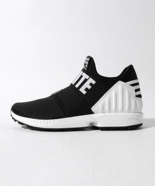 Ray BEAMS（レイビームス）の「●White Mountaineering×adidas / ZX FLUX（スニーカー・レディース・ホワイト/ブラック・24.5cm/24.0cm/23.5cm/25.0cm）」の9枚目の写真