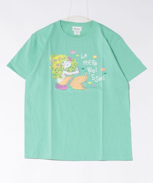 salle de bal(サルデバル)の「【 ADO MIZUMORI / ミズモリアド 】 水森亜土 カラー Tシャツ WNI(Tシャツ/カットソー・レディース・その他5/その他6/その他1/その他4/その他8/その他3/その他7/その他2・FREE)」の7枚目の写真