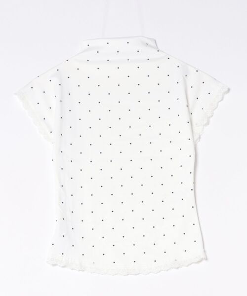 VIBGYOR(ヴィブジョー)の「【TUNE】ドット柄カットソー(Tシャツ/カットソー・レディース・ホワイト・FREE)」の5枚目の写真