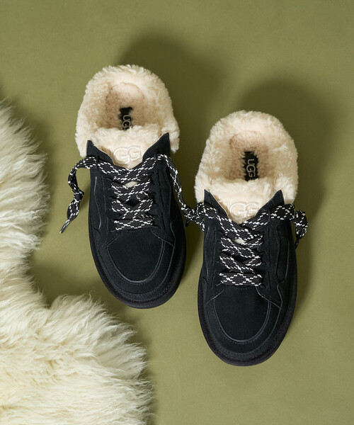 FREAK'S STORE（フリークスストア）の「限定展開 UGG/アグ W LOWMEL MULE/ウィメンズ ローメル ミュール[6~8サイズ展開]（スニーカー・レディース・キャメル/ブラック・7/8/6）」の11枚目の写真