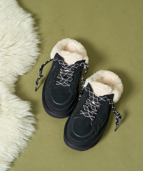 FREAK'S STORE（フリークスストア）の「限定展開 UGG/アグ W LOWMEL MULE/ウィメンズ ローメル ミュール[6~8サイズ展開]（スニーカー・レディース・キャメル/ブラック・7/8/6）」の12枚目の写真