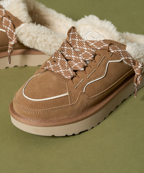 FREAK'S STORE（フリークスストア）の「限定展開 UGG/アグ W LOWMEL MULE/ウィメンズ ローメル ミュール[6~8サイズ展開]（スニーカー・レディース・キャメル/ブラック・7/8/6）」の7枚目の写真