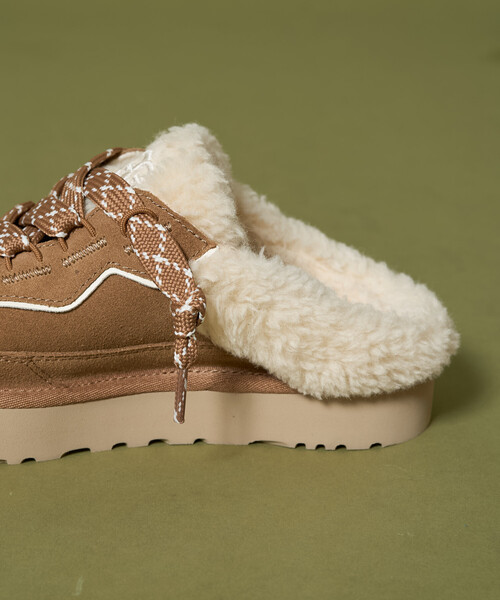 FREAK'S STORE（フリークスストア）の「限定展開 UGG/アグ W LOWMEL MULE/ウィメンズ ローメル ミュール[6~8サイズ展開]（スニーカー・レディース・キャメル/ブラック・7/8/6）」の8枚目の写真
