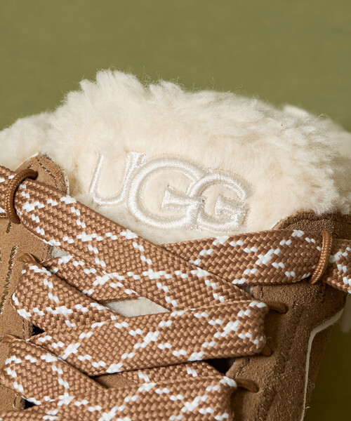FREAK'S STORE（フリークスストア）の「限定展開 UGG/アグ W LOWMEL MULE/ウィメンズ ローメル ミュール[6~8サイズ展開]（スニーカー・レディース・キャメル/ブラック・7/8/6）」の3枚目の写真
