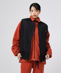 Alpha Industries | 【ALPHA / アルファ】MA-1 RELAXED FIT VEST / リラックスフィット MA-1ベスト(ブルゾン)