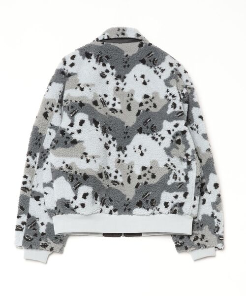 F-LAGSTUF-F（フラグスタフ）の「CHOCOCAMO FLEECE BOA JACKET（ニット/セーター・メンズ・グレー系カモフラージュ/カモフラージュ・MEDIUM/X-LARGE/LARGE）」の3枚目の写真