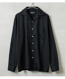 WAIPER.inc（ワイパーインク）の「WAIPER.inc コットンレーヨン オープンカラー L/Sシャツ ソリッドカラー（シャツ/ブラウス）」