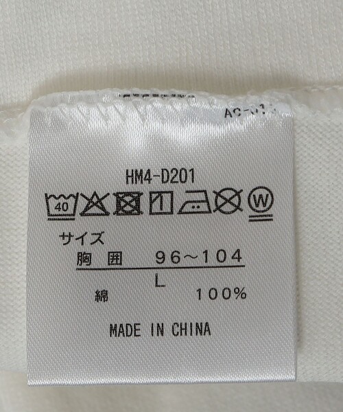 HANES(ヘインズ)の「Hanes:T-SHIRTS SHIRO クルーネック パック ロングスリーブ Tシャツ(ホワイト)26AW(Tシャツ/カットソー・メンズ・ホワイト・LARGE/MEDIUM/X-LARGE)」の7枚目の写真