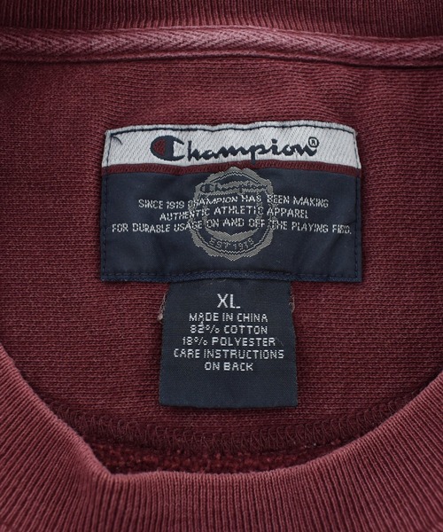 LABORATORY R(ラボラトリーアール)の「【USED】Y2K Champion “UNIVERSITY OF MASSACHUSETTS” リバースウィーブ スウェット(スウェット・メンズ・レッド・X-LARGE)」の10枚目の写真