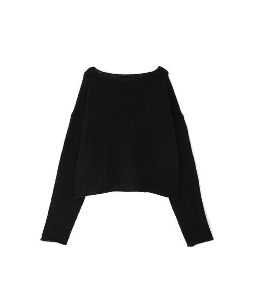 YLEVE(イレーヴ)の「YLEVE / WOOL SILK KN P/O(ニット/セーター・レディース・ブラック/ネイビー・1)」の18枚目の写真