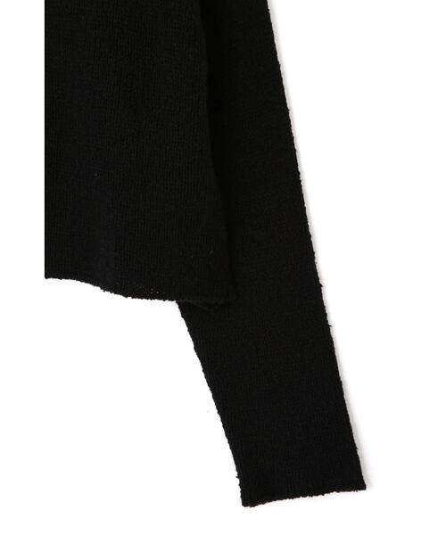 YLEVE(イレーヴ)の「YLEVE / WOOL SILK KN P/O(ニット/セーター・レディース・ブラック/ネイビー・1)」の21枚目の写真