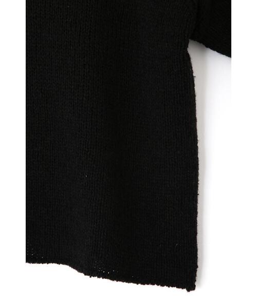 YLEVE(イレーヴ)の「YLEVE / WOOL SILK KN P/O(ニット/セーター・レディース・ブラック/ネイビー・1)」の22枚目の写真