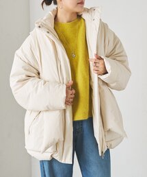 《ZOZO先行予約》フーデットマフラーダウンコート