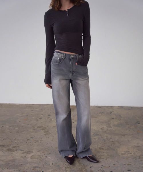 SSIN AND LEE(シンアンドリー)の「ヘイリー ウォッシュドデニムパンツ グレー(デニムパンツ・レディース・その他・SMALL/MEDIUM)」の11枚目の写真
