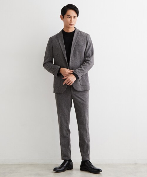 THE SHOP TK (ザ ショップ ティーケー )の「【ストレッチ/セットアップ可】ツイル起毛スラックス(その他パンツ・メンズ・ダークグレー/ネイビー・03/02/01/04)」の5枚目の写真