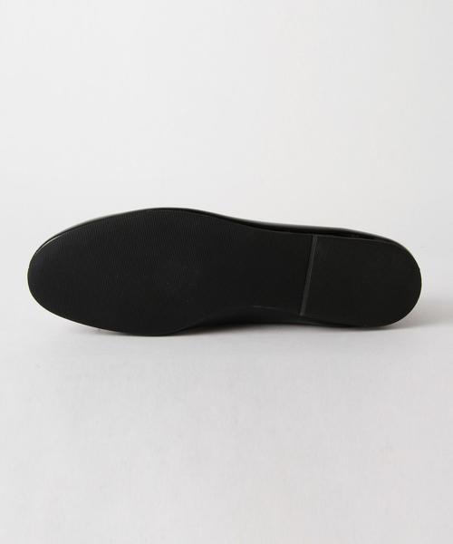 BEAUTY&YOUTH UNITED ARROWS(ビューティーアンドユースユナイテッドアローズ)の「BY エナメルバレエシューズ2◆(バレエシューズ・レディース・シルバー/ブラック・37/35/36h/37h/35h/38/36)」の5枚目の写真