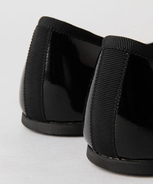 BEAUTY&YOUTH UNITED ARROWS(ビューティーアンドユースユナイテッドアローズ)の「BY エナメルバレエシューズ2◆(バレエシューズ・レディース・シルバー/ブラック・37/35/36h/37h/35h/38/36)」の8枚目の写真