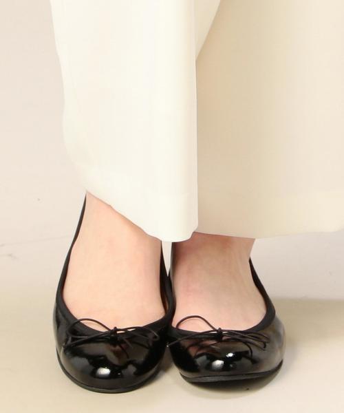 BEAUTY&YOUTH UNITED ARROWS(ビューティーアンドユースユナイテッドアローズ)の「BY エナメルバレエシューズ2◆(バレエシューズ・レディース・シルバー/ブラック・37/35/36h/37h/35h/38/36)」の9枚目の写真