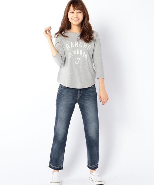 coen（コーエン）の「CONE DENIMクロップドスリムデニムパンツ（デニムパンツ・レディース・ダークグレー/コバルトブルー/ホワイト/ブラック・MEDIUM/LARGE/SMALL）」の21枚目の写真