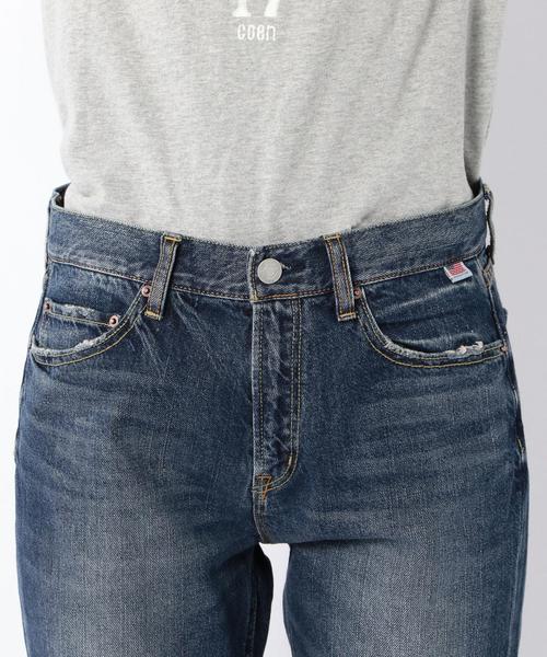 coen（コーエン）の「CONE DENIMクロップドスリムデニムパンツ（デニムパンツ・レディース・ダークグレー/コバルトブルー/ホワイト/ブラック・MEDIUM/LARGE/SMALL）」の22枚目の写真