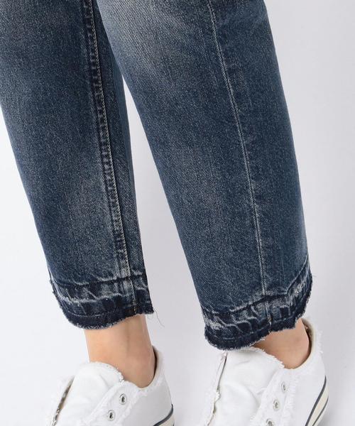 coen（コーエン）の「CONE DENIMクロップドスリムデニムパンツ（デニムパンツ・レディース・ダークグレー/コバルトブルー/ホワイト/ブラック・MEDIUM/LARGE/SMALL）」の13枚目の写真