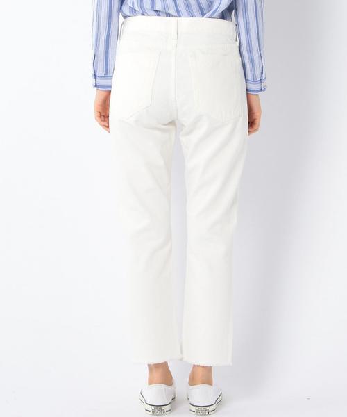coen（コーエン）の「CONE DENIMクロップドスリムデニムパンツ（デニムパンツ・レディース・ダークグレー/コバルトブルー/ホワイト/ブラック・MEDIUM/LARGE/SMALL）」の9枚目の写真