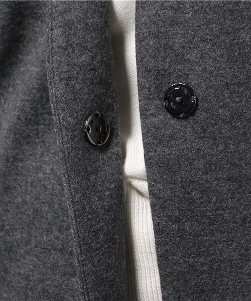 SHIPS for women（シップスフォーウィメン）の「ジャージーガウンロングコート（チェスターコート・レディース・キャメル/グレー・36/38）」の13枚目の写真