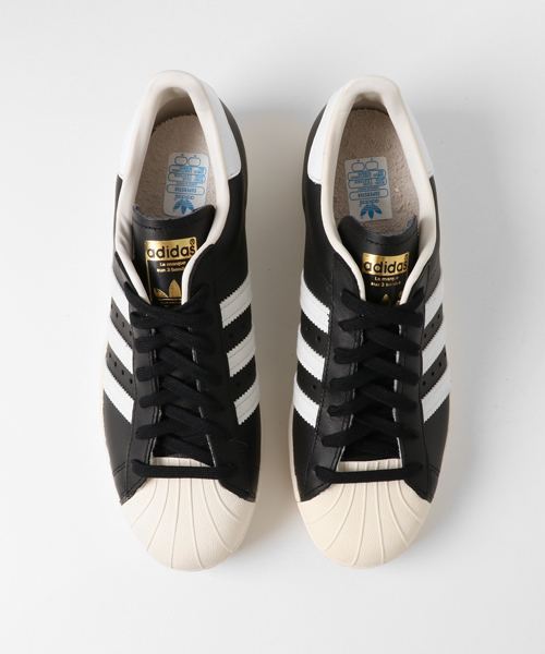 adidas(アディダス)の「adidas Originals SUPERSTAR 80S(スニーカー・メンズ・ブラック・26.5/27.5/28/27)」の5枚目の写真
