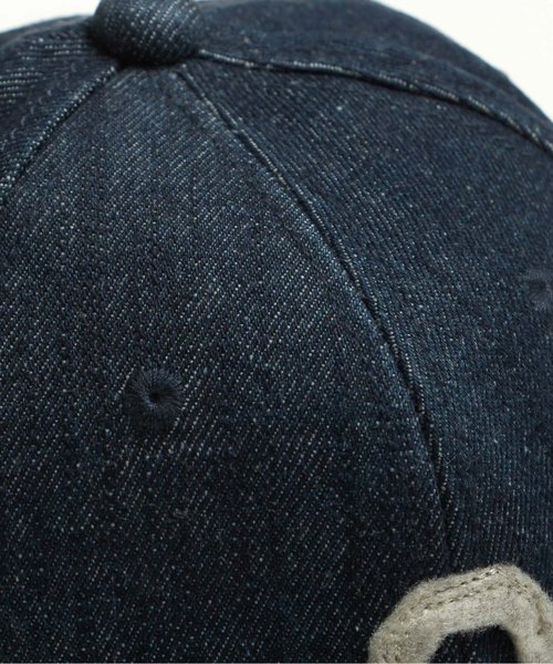 BREEZE(ブリーズ)の「FOスマイルキャップ(キャップ・キッズ・インディゴブルー/ストライプ/カモフラージュ・50/54/58)」の6枚目の写真