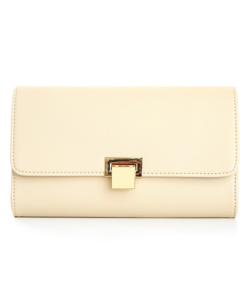 PourVous（プールヴー）の「スクエアロッククラッチバック 同窓会 結婚式 オケージョン 二次会（クラッチバッグ・レディース・ベージュ/ブラック/グレイッシュベージュ・FREE）」の15枚目の写真