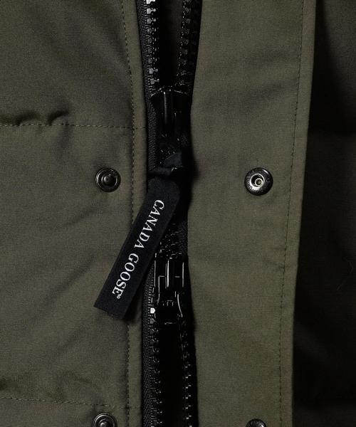 CANADA GOOSE（カナダグース）の「＜CANADA GOOSE（カナダグース）＞ WYNDHAM PARKA ウィンダムパーカー/ダウンジャケット（ダウンジャケット/コート・メンズ・ブラック/オリーブ・MEDIUM/X-SMALL/LARGE/SMALL）」の12枚目の写真