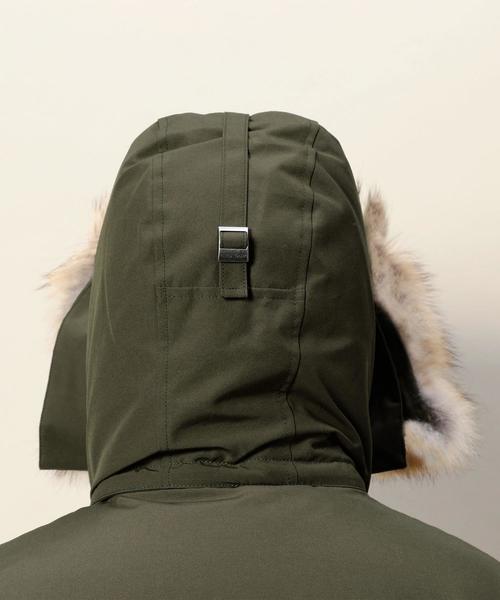 CANADA GOOSE（カナダグース）の「＜CANADA GOOSE（カナダグース）＞ WYNDHAM PARKA ウィンダムパーカー/ダウンジャケット（ダウンジャケット/コート・メンズ・ブラック/オリーブ・MEDIUM/X-SMALL/LARGE/SMALL）」の13枚目の写真