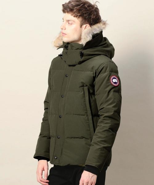 CANADA GOOSE（カナダグース）の「＜CANADA GOOSE（カナダグース）＞ WYNDHAM PARKA ウィンダムパーカー/ダウンジャケット（ダウンジャケット/コート・メンズ・ブラック/オリーブ・MEDIUM/X-SMALL/LARGE/SMALL）」の10枚目の写真