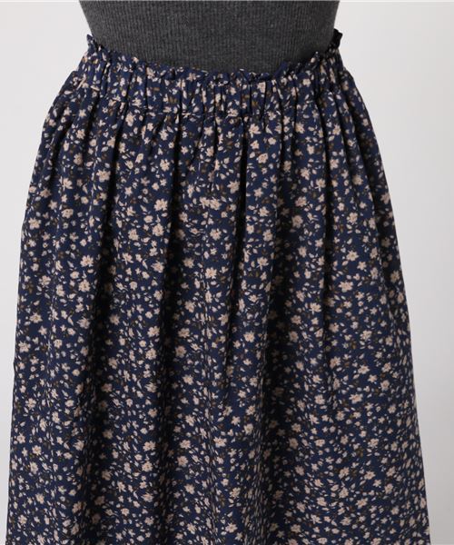 natural couture(ナチュラルクチュール)の「PPいろいろ柄ギャザースカート(スカート・レディース・ボルドー/グリーン/ブルー系その他/ブラック/ネイビー・FREE)」の17枚目の写真