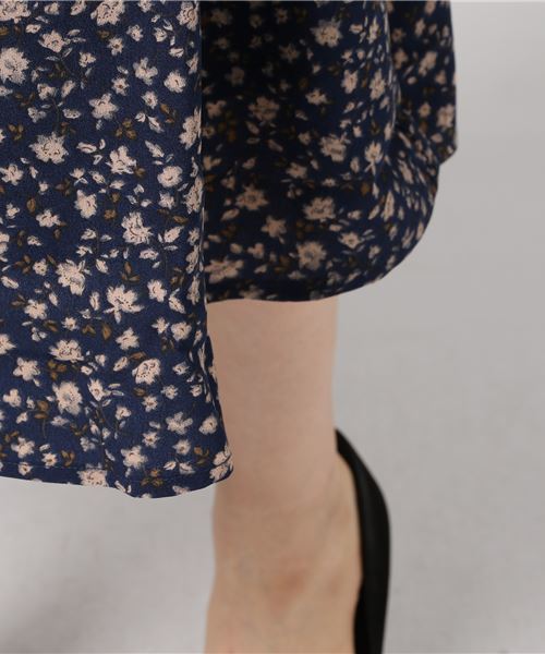 natural couture(ナチュラルクチュール)の「PPいろいろ柄ギャザースカート(スカート・レディース・ボルドー/グリーン/ブルー系その他/ブラック/ネイビー・FREE)」の16枚目の写真