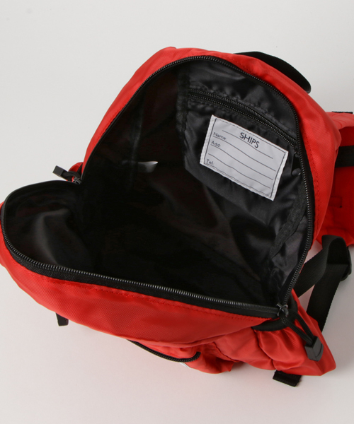 SHIPS（シップス）の「SHIPS KIDS:デイパック S 2017（バックパック/リュック・キッズ・レッド/ネイビー/ライトブルー/オリーブ・ONE SIZE）」の7枚目の写真