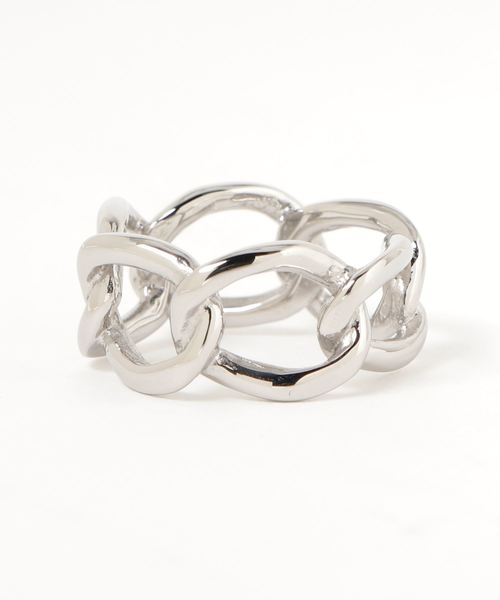 Vaya Con Dios（ヴァヤコンディオス）の「【VayaConDios/ ヴァヤコンディオス】ステンレス製ワイヤーチェーンリング（リング・メンズ・アンティークシルバー/ブラック/シルバー/ゴールド/シルバー系その他・#17/#19/#21）」の13枚目の写真