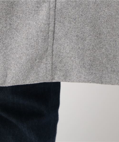 MERLOT（メルロー）の「メルトンバルーンスリーブロングコート001-1527（その他アウター・レディース・ブラック/グレー/ブラウン/グリーン・FREE）」の9枚目の写真