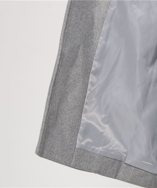 MERLOT（メルロー）の「メルトンバルーンスリーブロングコート001-1527（その他アウター・レディース・ブラック/グレー/ブラウン/グリーン・FREE）」の11枚目の写真