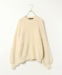 VENCEEXCHANGE | リブシャギーニットプルオーバー    (ニット/セーター)