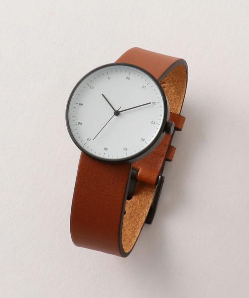 INSTRMNT 02 WATCH 腕時計 レザーベルト Steven Alan（スティーブンアラン）の「＜INSTRMNT＞ 02/ｳｫｯﾁ
