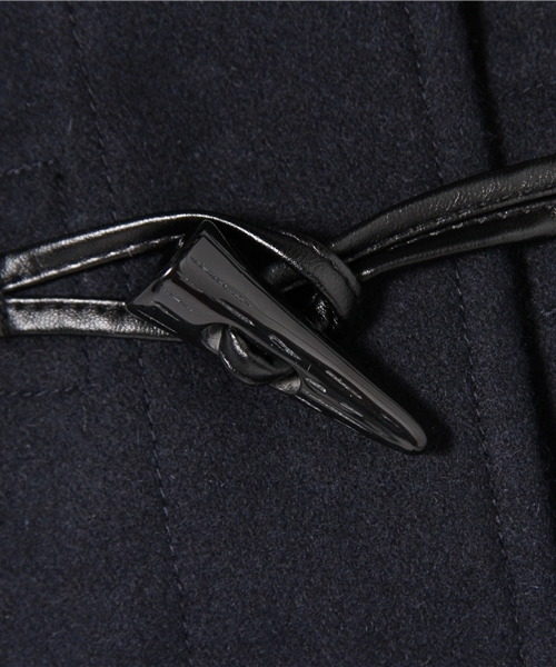 WHO'S WHO gallery（フーズフーギャラリー）の「ショートダッフル（ダッフルコート・レディース・ネイビー/キャメル/ブラック・FREE）」の8枚目の写真