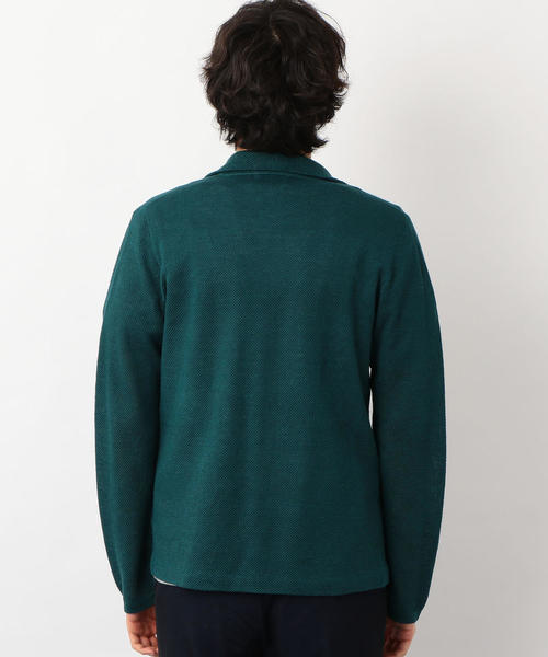 green label relaxing(グリーンレーベルリラクシング)の「NM ◎リネンノッチ カーディガン / ジャケット ◆(カーディガン/ボレロ・メンズ・ターコイズブルー/ネイビー/グレー/ロイヤルブルー/コバルトブルー/ダークグレー・M/S/XL/L)」の20枚目の写真